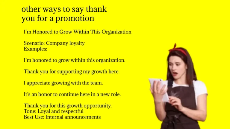 Other Ways to Say Thank You for a Promotion