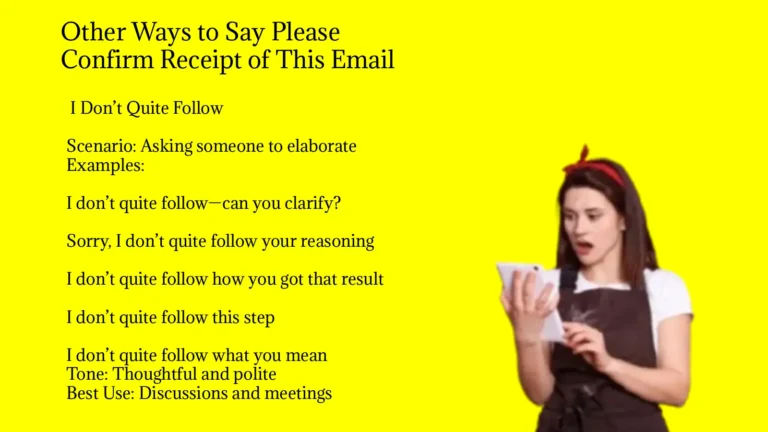 Other Ways to Say Please Confirm Receipt of This Email