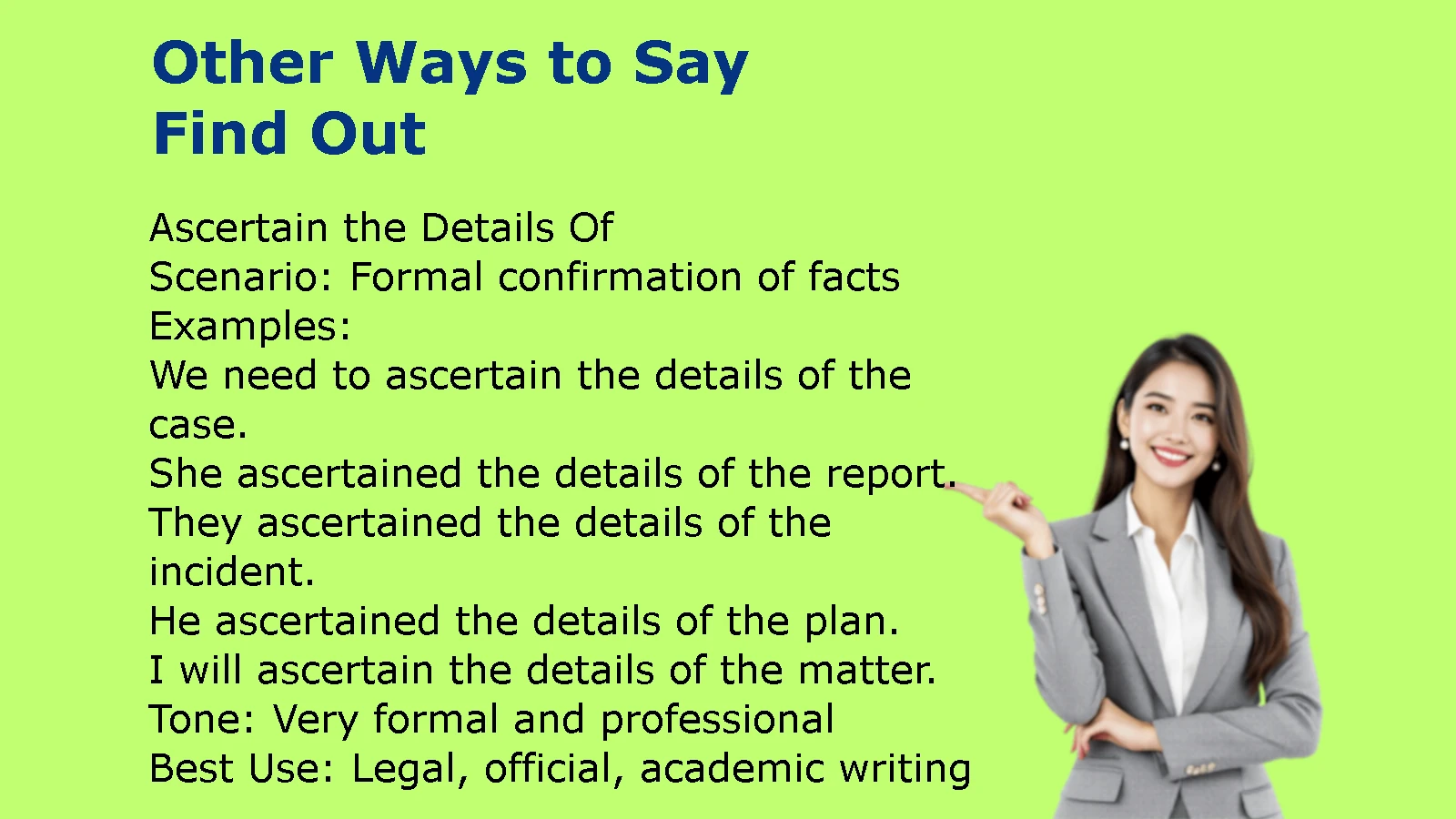 47 Other Ways to Say Find Out With Examples 2026 Guide