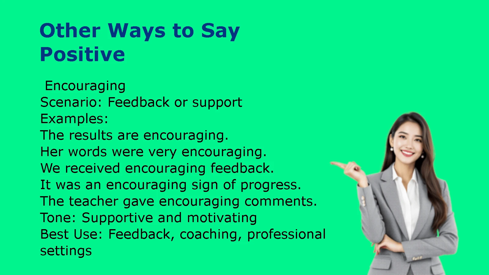 47 Other Ways to Say Positive With Meanings and Examples 2026